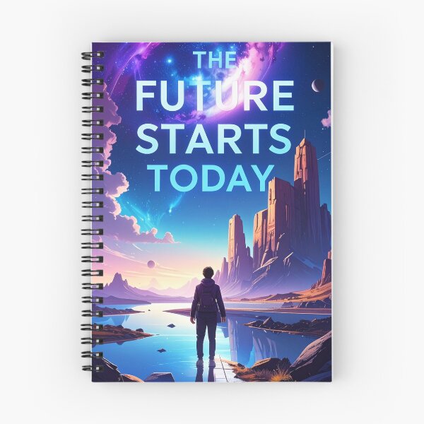 Item preview, The Future Starts Today designed and sold by radhikakgarg14.