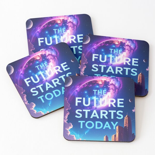 Item preview, The Future Starts Today designed and sold by radhikakgarg14.