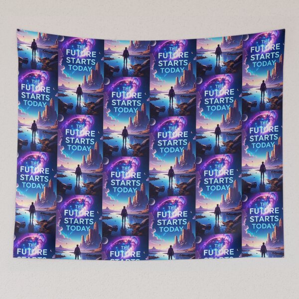 Item preview, The Future Starts Today designed and sold by radhikakgarg14.
