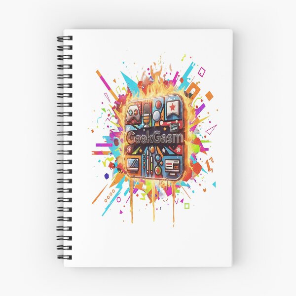 Item preview, GeekGasm Website Logo Colorful designed and sold by GeekGasmMerch.