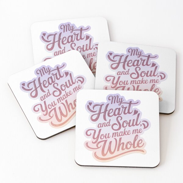 Item preview, My heart and soul, you make me whole designed and sold by XXVSHIRT.