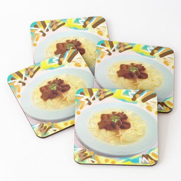 Item preview, Cha Chaan Teng Favorite — Satay Beef Noodles designed and sold by thefullMOONshop.