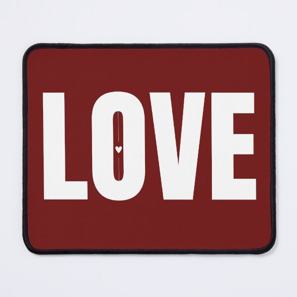 Item preview, Minimalist White "LOVE" Typography designed and sold by PrintandJoy.