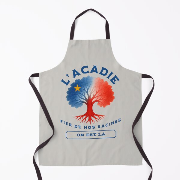 Item preview, Acadian Roots – L'Acadie Fier de Nos Racines “On est là” Heritage Flag Design designed and sold by TheTrendsDesk.
