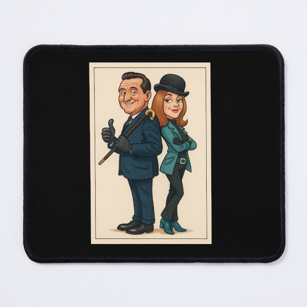 Item preview, Telly Legends: Steed & Mrs Peel designed and sold by halibutgoatramb.