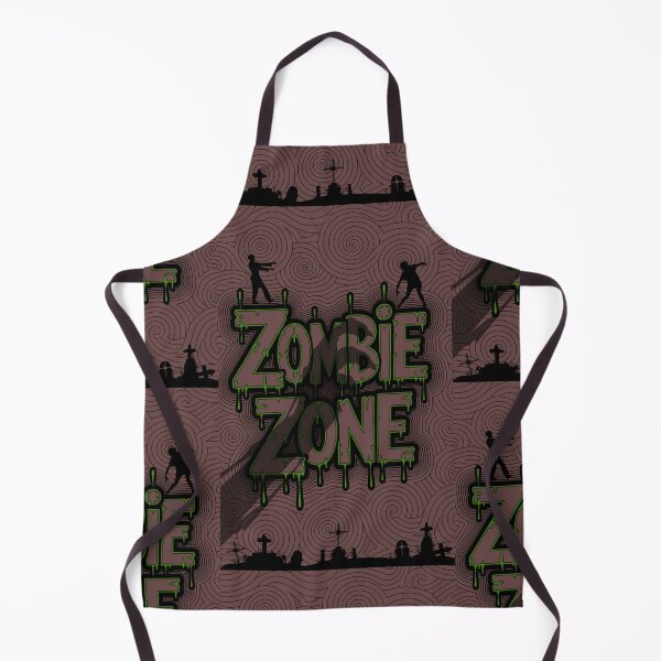 Item preview, Zombie Zone Halloween-themed design. designed and sold by AddyTae.