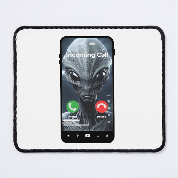 Item preview, Incoming Call from Outer Space – Alien Sci-Fi Design designed and sold by ELVIN DESIGNS.