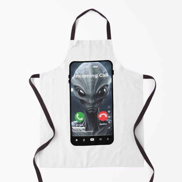 Item preview, Incoming Call from Outer Space – Alien Sci-Fi Design designed and sold by ELVIN DESIGNS.