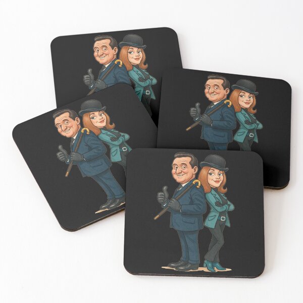Item preview, Telly Legends: Steed & Mrs Peel designed and sold by halibutgoatramb.