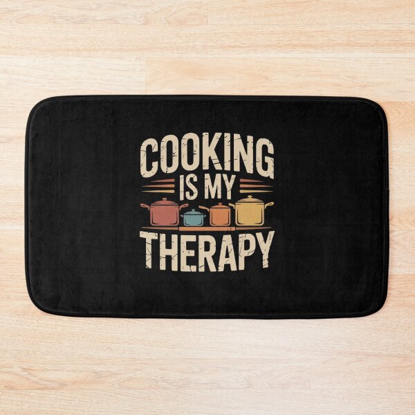 Item preview, Cooking Is My Therapy designed and sold by Mateusz Majcherek.