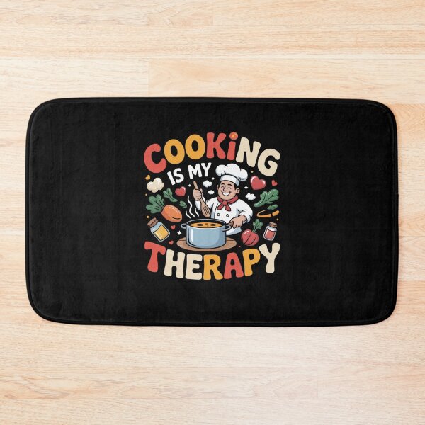 Item preview, Cooking Is My Therapy designed and sold by Mateusz Majcherek.