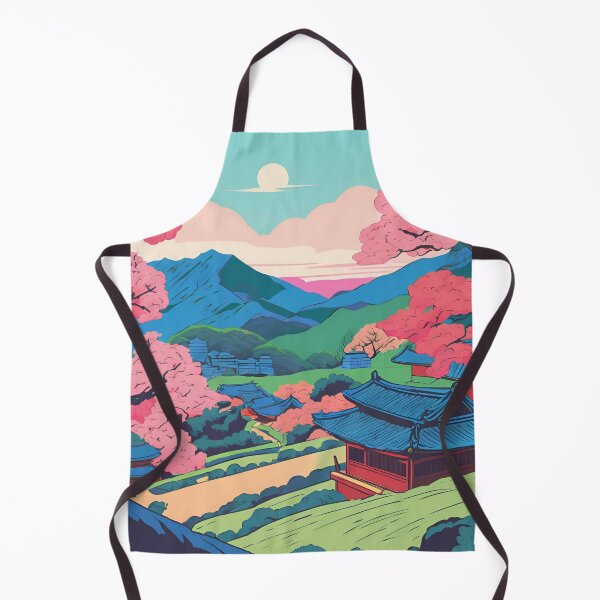 Item preview, Korean Mountainscape designed and sold by ColorArtByEric.