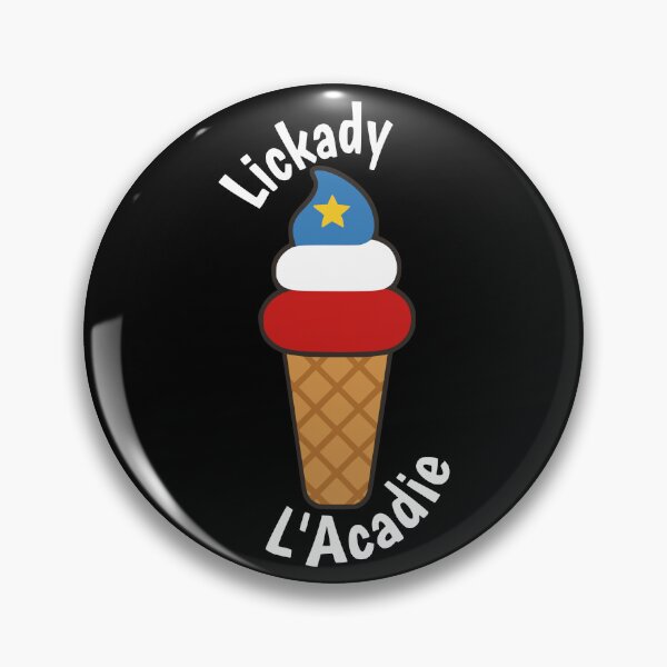 Item preview, Acadian Flag Ice Cream Cone Flag For L'Acadie designed and sold by TheTrendsDesk.