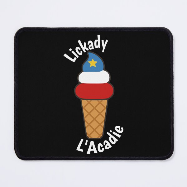 Item preview, Acadian Flag Ice Cream Cone Flag For L'Acadie designed and sold by TheTrendsDesk.