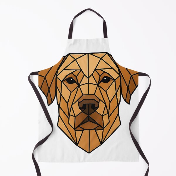 Item preview, Wireframe Labrador dog. Geometric minimalist shaded polygons designed and sold by SpringbokCreate.