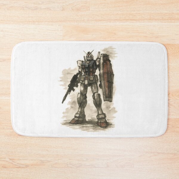 Item preview, RX 78 2 Gundam Amuro Rai traditional ink digital art designed and sold by sabartgunpla.