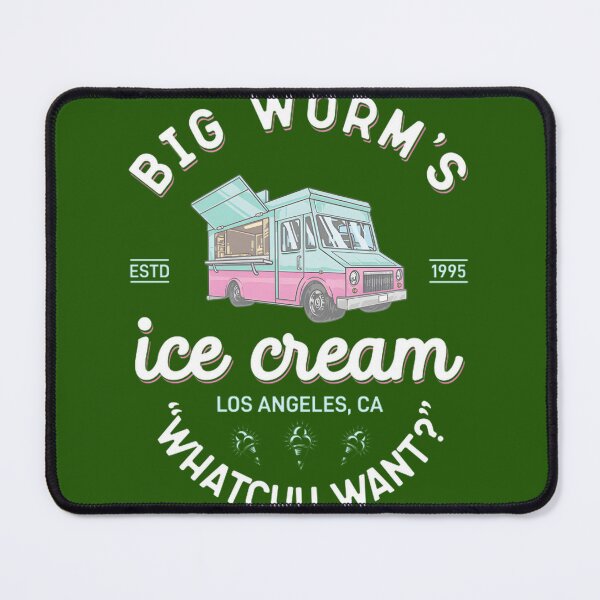 Item preview, Big Worms Ice Cream Los Angeles Food Truck | PERFECT GIFT FOR YOU AND FRIENDS designed and sold by MaryFoulk.