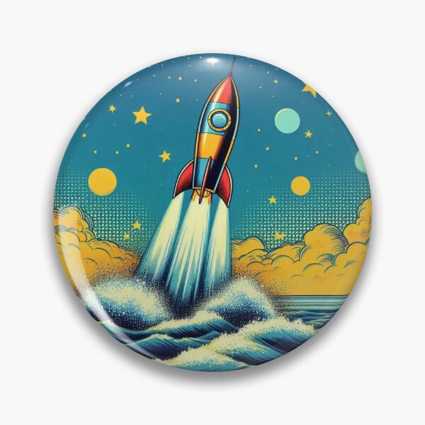 Item preview, rocket shooting out of the sea designed and sold by Dogandesighn.