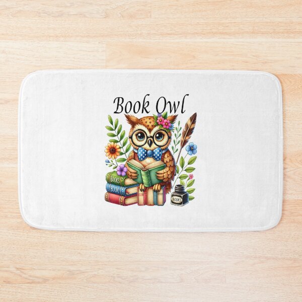 Item preview, book owl, a wise old bird designed and sold by LoneAngel.
