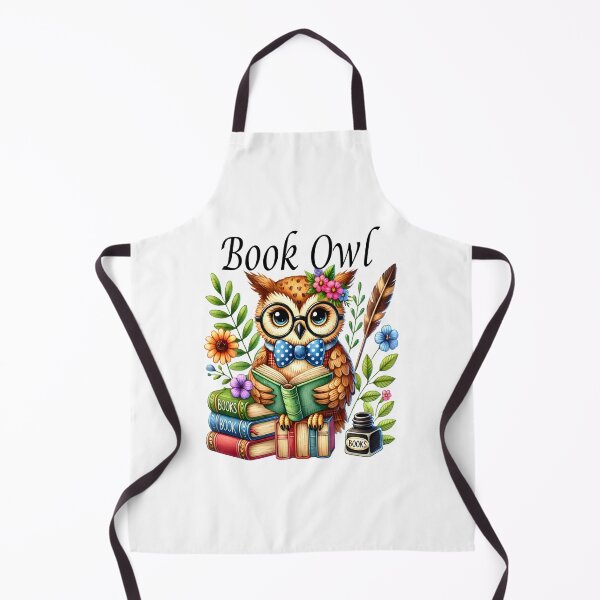 Item preview, book owl, a wise old bird designed and sold by LoneAngel.