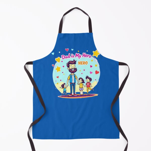 Item preview, Dad is My Hero Happy Father Family Love Illustration: clothes, accessories and home decor  designed and sold by TheGaliyaStudio.