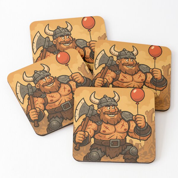Item preview, Viking with balloon designed and sold by NorseDrip.