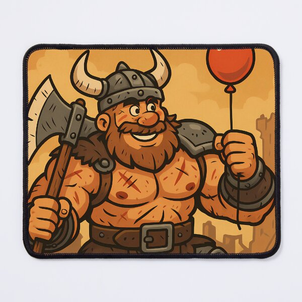 Item preview, Viking with balloon designed and sold by NorseDrip.