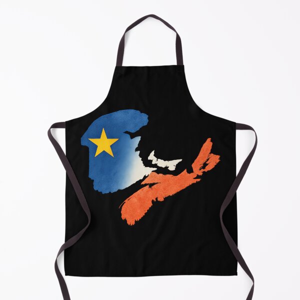 Item preview, Acadian Flag Maritimes Map Maritime Pride with Blue, White & Red Canadian Maritimes L'Acadie Map designed and sold by TheTrendsDesk.