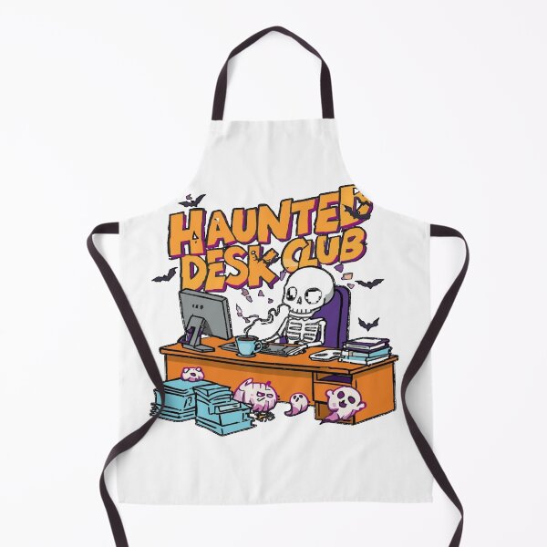 Item preview, Haunted Desk Club T-Shirt – Funny Office Halloween Humor Tee designed and sold by Mythic Tide.