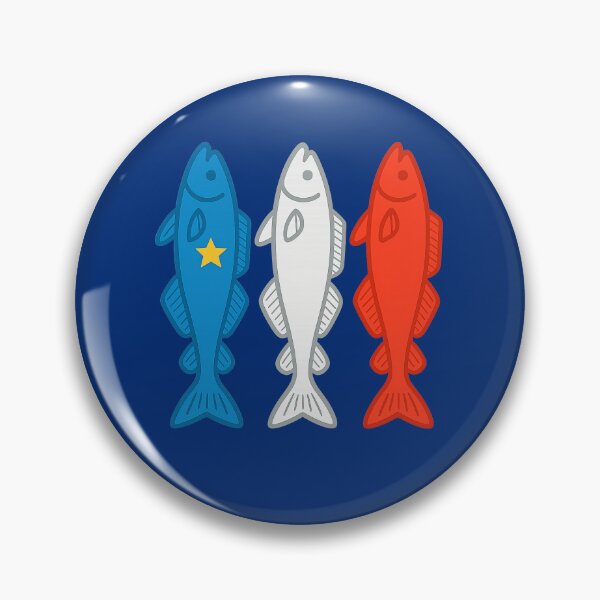 Item preview, Acadian Flag Lobster Trio Maritime Pride Blue, White & Red Lobsters L'Acadie designed and sold by TheTrendsDesk.