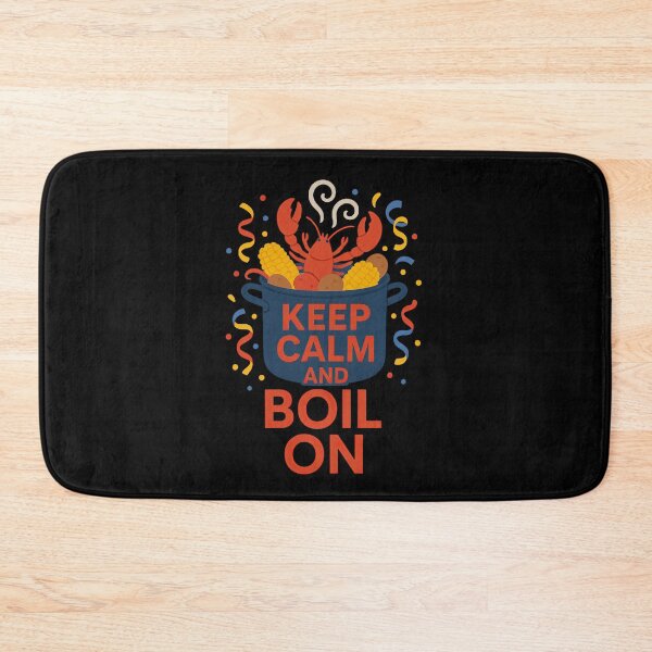 Item preview, Lobster Boil Keep Calm and Boil On Seafood Party & New England Clambake Maritime Pride designed and sold by TheTrendsDesk.