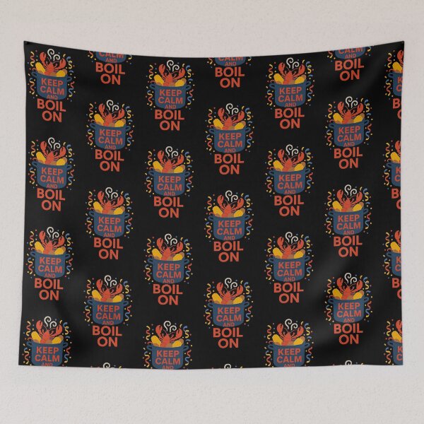 Item preview, Lobster Boil Keep Calm and Boil On Seafood Party & New England Clambake Maritime Pride designed and sold by TheTrendsDesk.