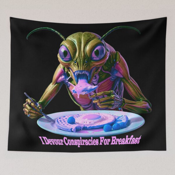 Item preview, I Devour Conspiracies For Breakfast 2 designed and sold by AluArtz.