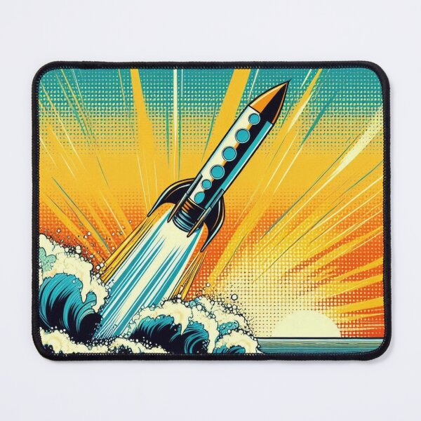 Item preview, rocket shooting out of the sea designed and sold by Dogandesighn.