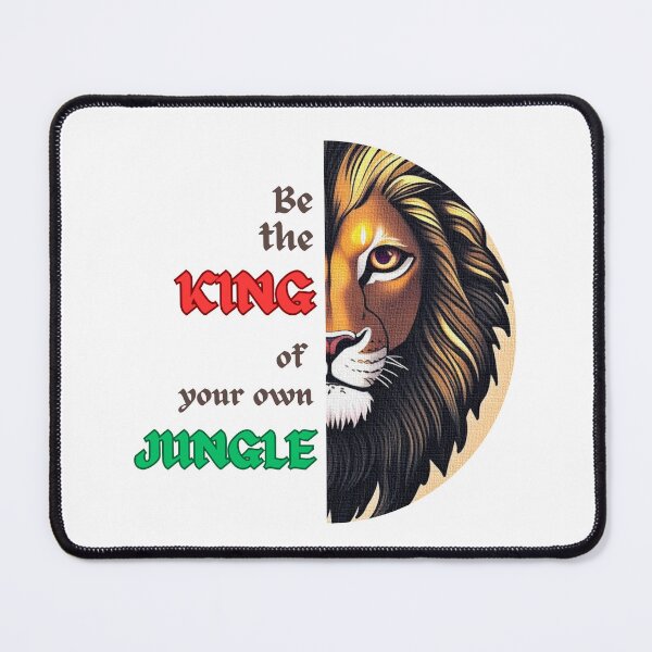 Item preview, Possess the Heart of a Lion, Be the King of Your Own Jungle | Motivational Power Art designed and sold by JWSmile.