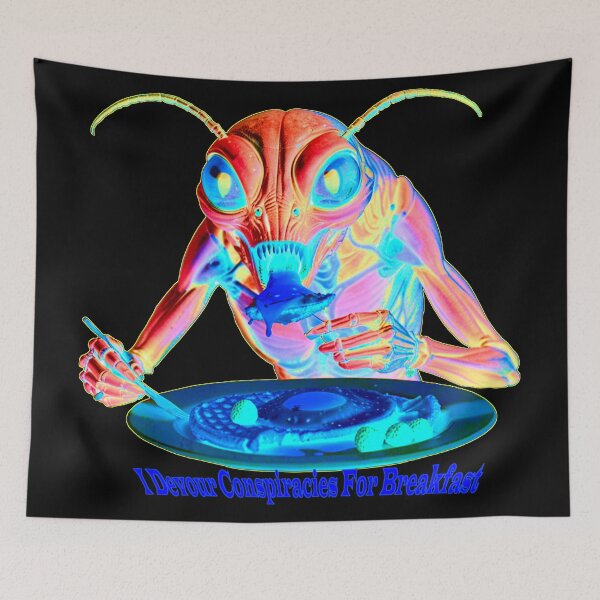Item preview, I Devour Conspiracies For Breakfast 4 designed and sold by AluArtz.