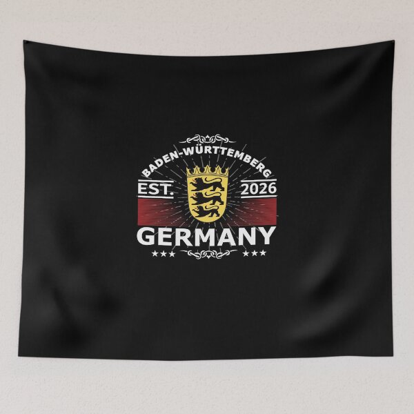 Item preview, Baden-Württemberg coat of arms – pride in homeland designed and sold by RetroMaritalArt.
