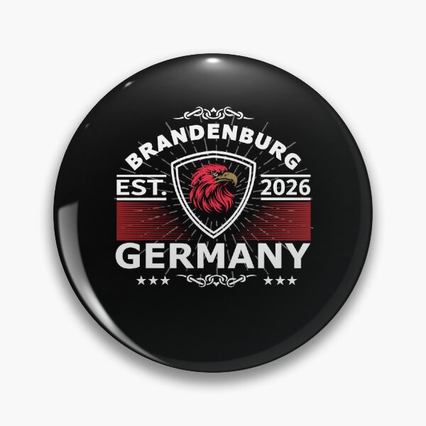 Item preview, Brandenburg coat of arms – pride in the homeland designed and sold by RetroMaritalArt.