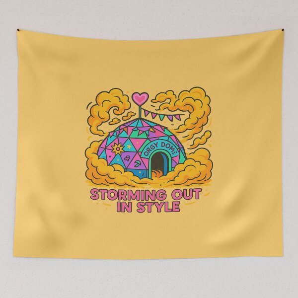Item preview, Burning Man Orgy Dome Sandstorm – Storming Out in Style designed and sold by Bratak.