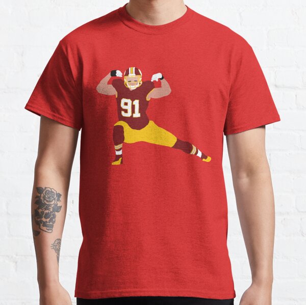 Washington Redskins NFL Retro tecmo bowl jersey shirt