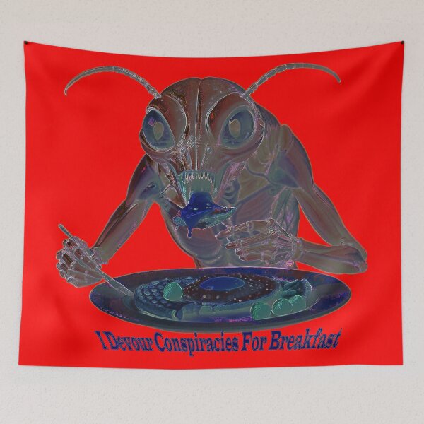 Item preview, I Devour Conspiracies For Breakfast 7 designed and sold by AluArtz.