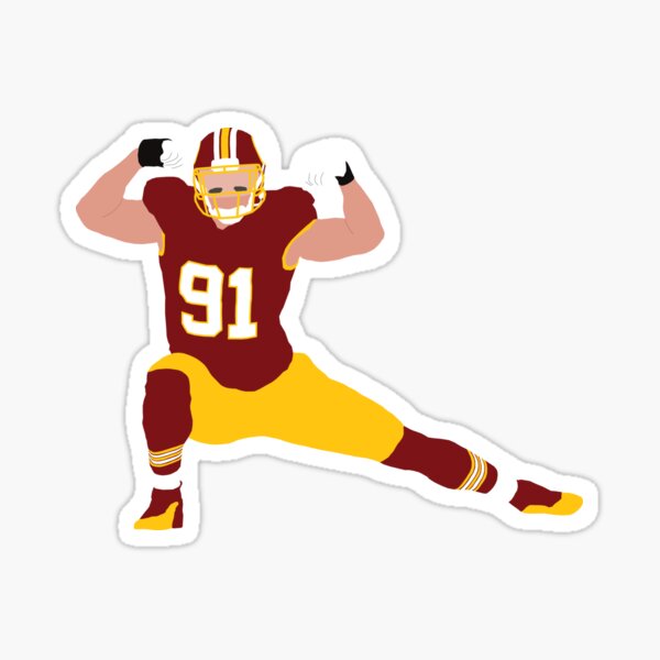 Washington Redskins Decal Skull Logo 7X5 Sticker – THE 4TH