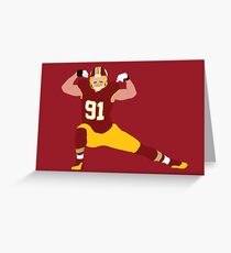 Ryan Kerrigan Greeting Card