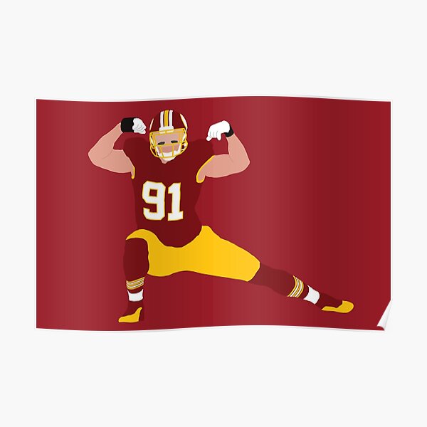 Washington Redskins Lamination Emblem – GL Canvas Print Art