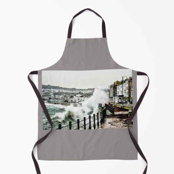 Item preview, Penzance, Cornwall, Stormy Seas On The Promenade designed and sold by Paul Thompson Photography.