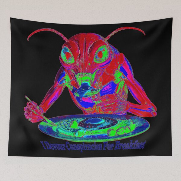 Item preview, I Devour Conspiracies For Breakfast 8 designed and sold by AluArtz.