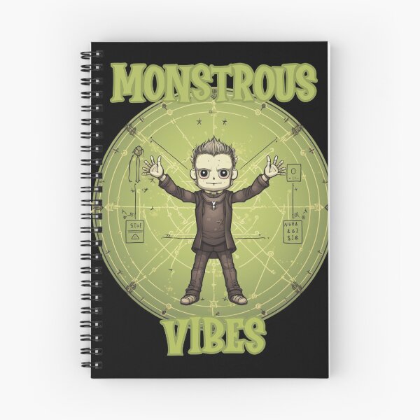 Item preview, Monstrous Vibes, Franken monster Cute Horror for Halloween designed and sold by TheTrendsDesk.