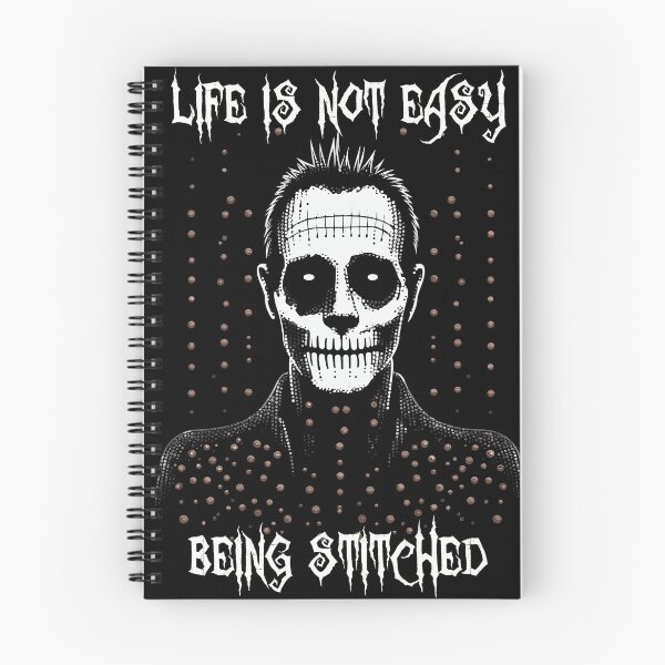 Item preview, Life Is Not Easy Being Stitched, Franken Monster Horror for Halloween designed and sold by TheTrendsDesk.