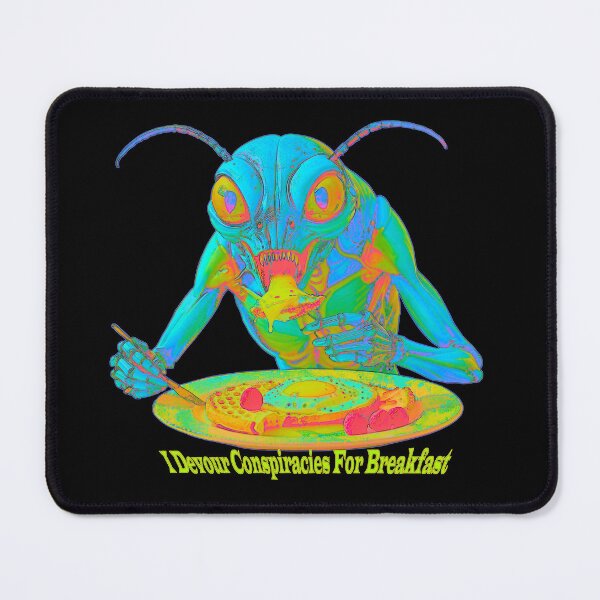 Item preview, I Devour Conspiracies For Breakfast 9 designed and sold by AluArtz.