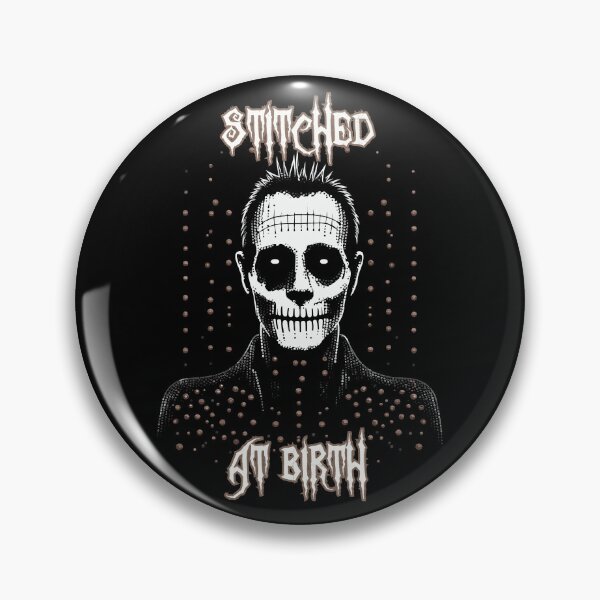 Item preview, Stitched At Birth Franken monster for Halloween Horror Fans designed and sold by TheTrendsDesk.